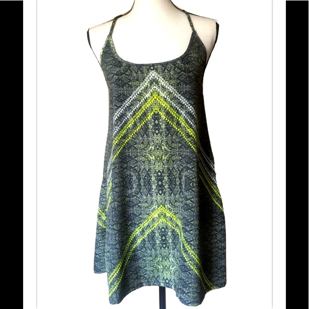 Rip Curl A-line Braided Straps Gray dress S - Picture 2 of 12